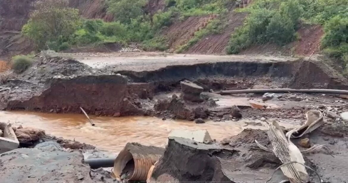 rompimento-de-estrutura-da-vale-alaga-dependencias-de-outra-mineradora-em-ouro-preto