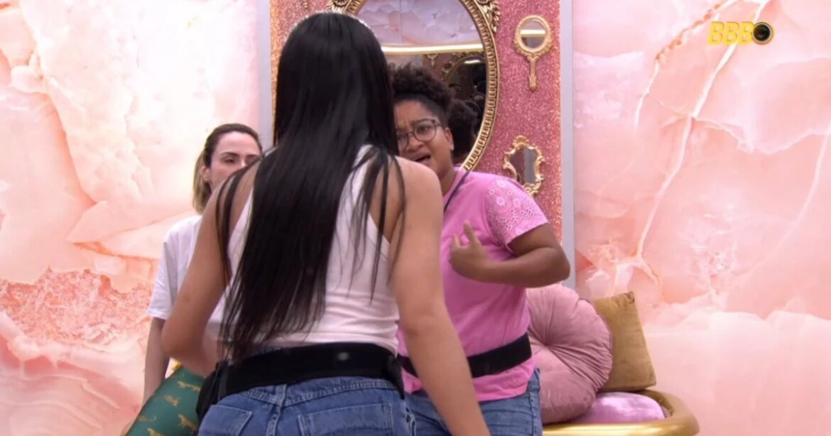 milena-e-jordana-brigam-e-trocam-xingamentos-no-bbb-26:-‘insuportavel’