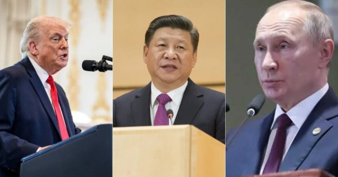 xi-jinping,-presidente-da-china,-fala-por-telefone-com-trump-e-putin;-veja-detalhes